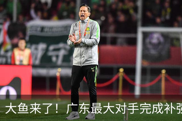 大鱼来了！广东最大对手完成补强，国手控卫正式加盟！